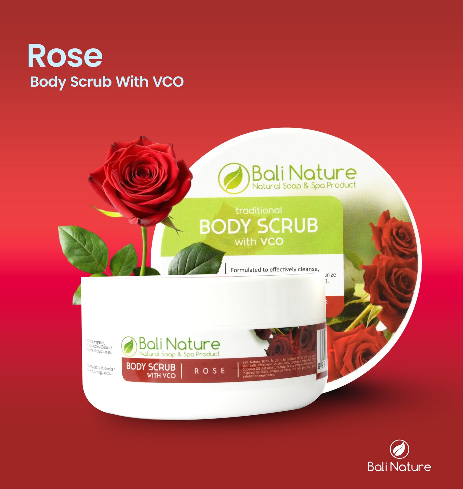 Body Scrub Rose