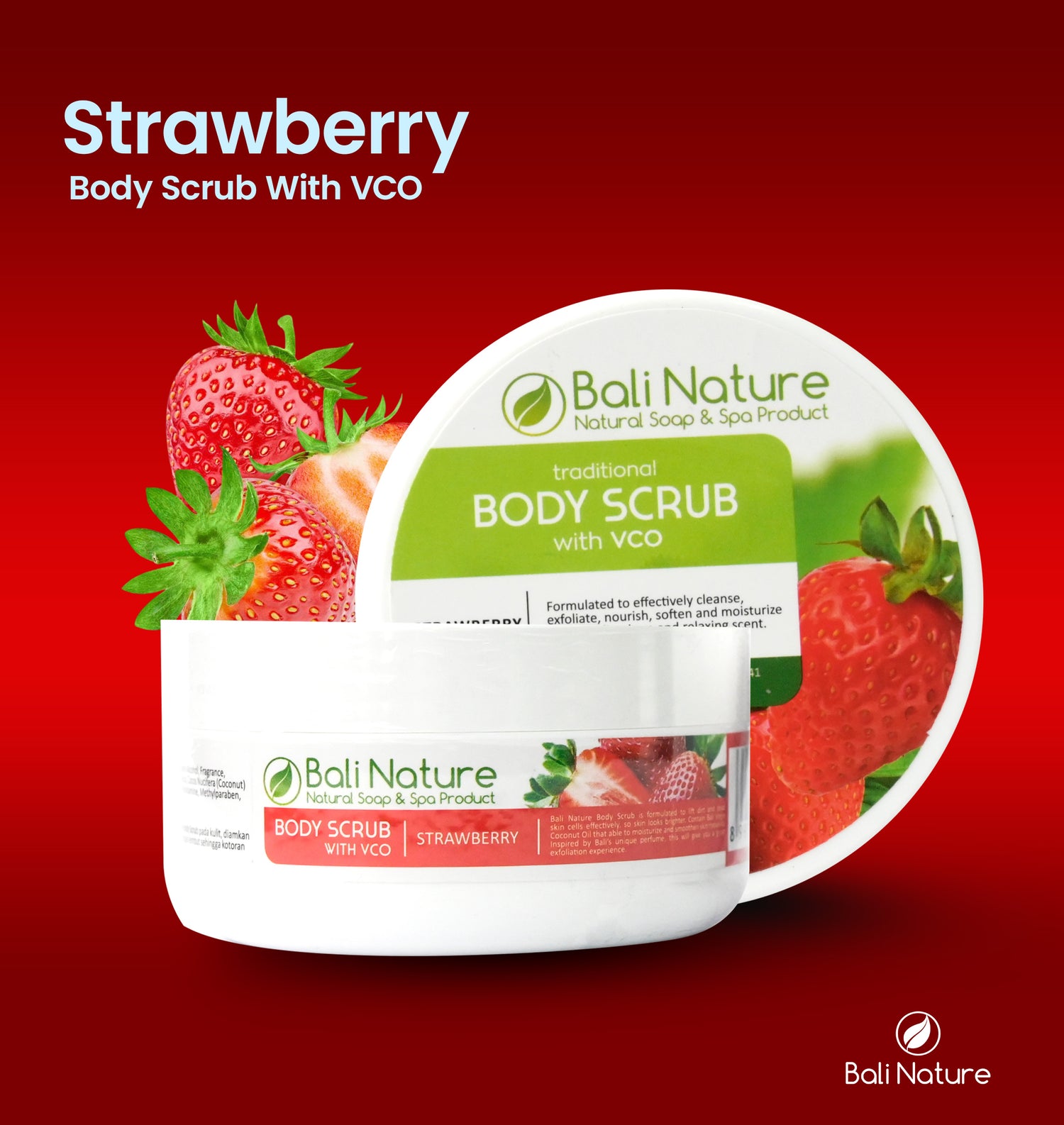 Body Scrub Strawberry