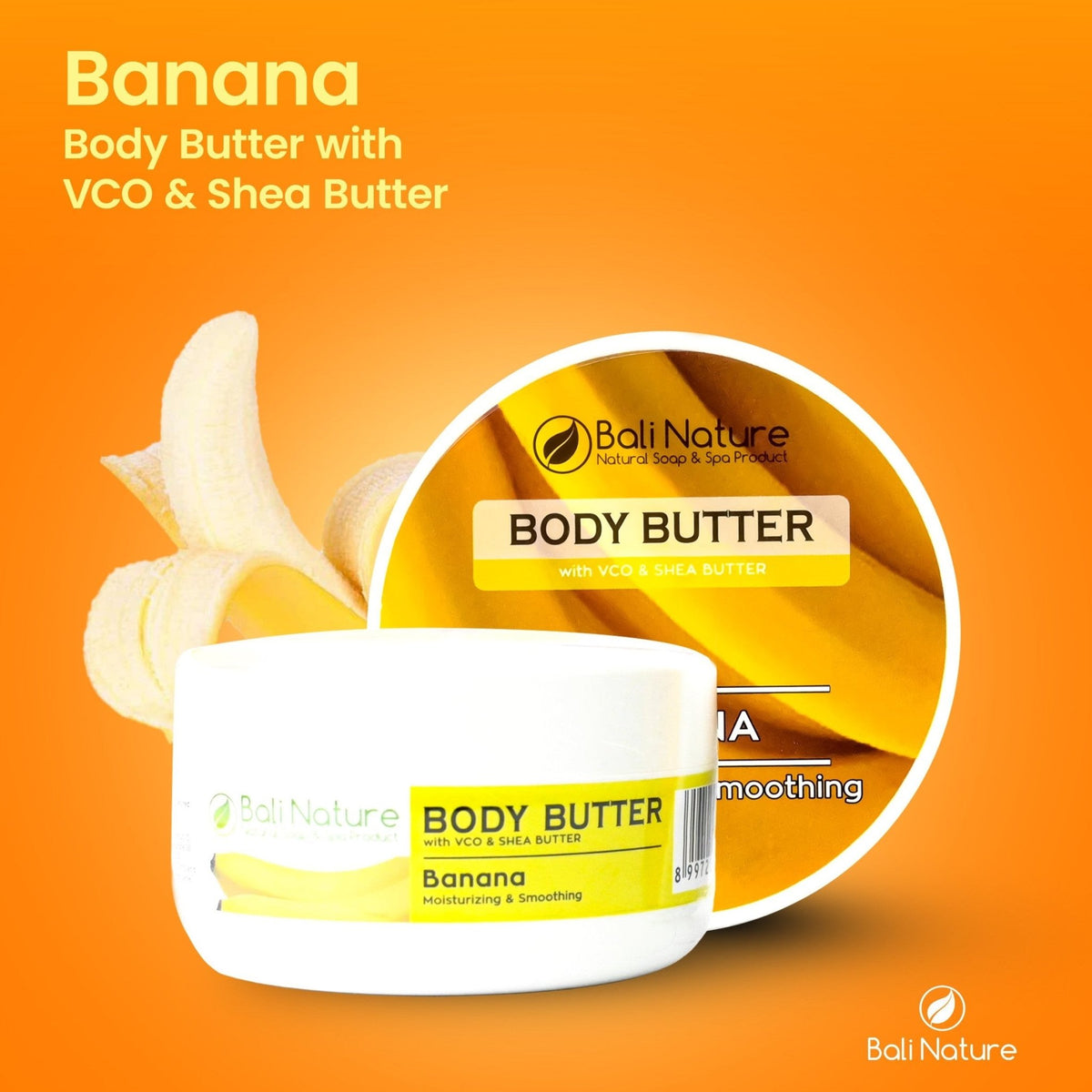 Body Butter Banana - BaliNature.ae