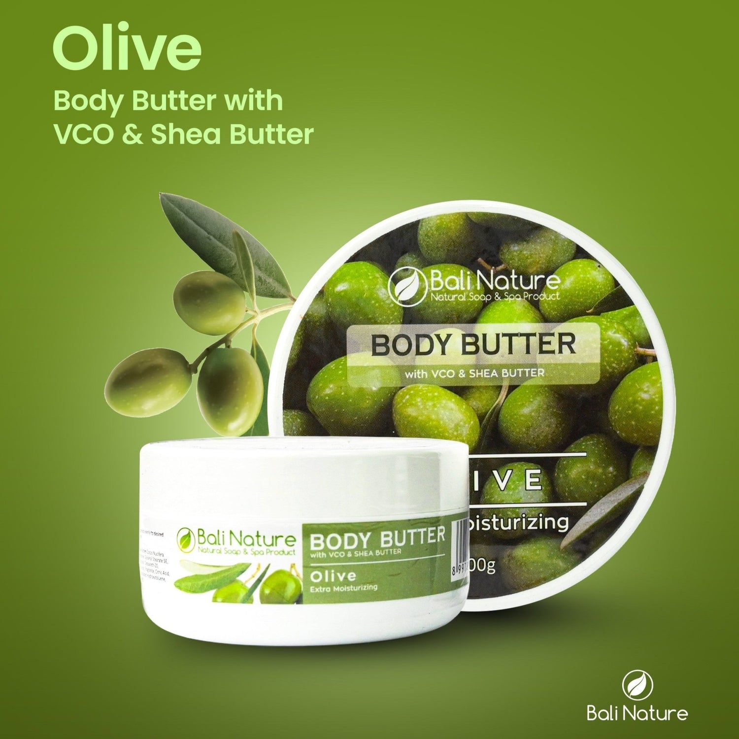 Body Butter Olive - BaliNature.ae