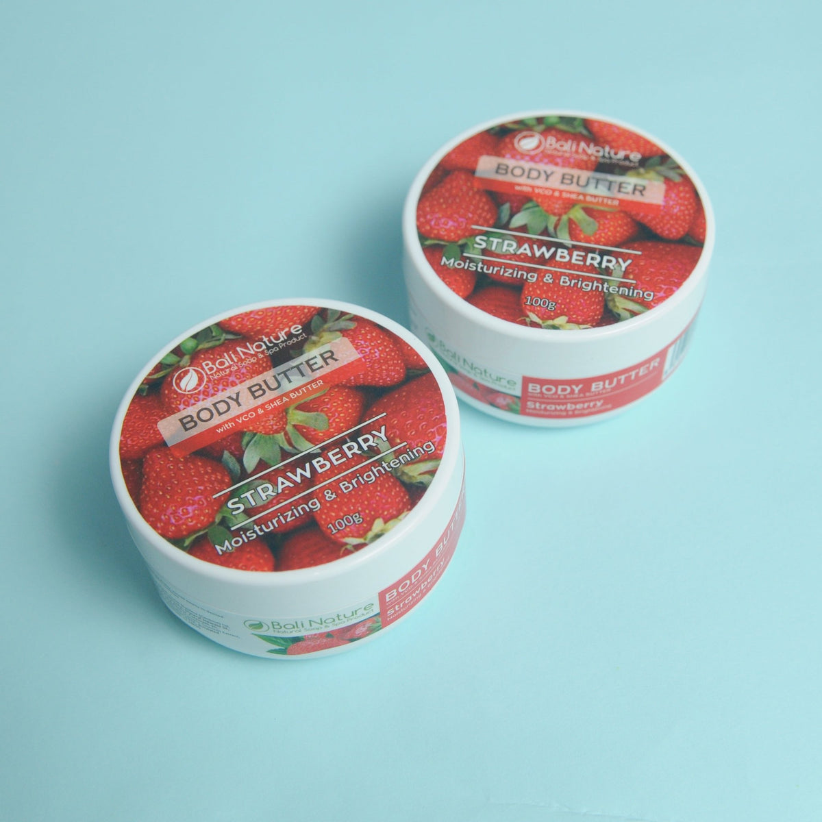 Body Butter Strawberry - BaliNature.ae