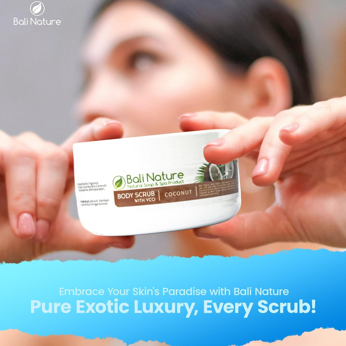 Body Scrub Coconut - BaliNature.ae