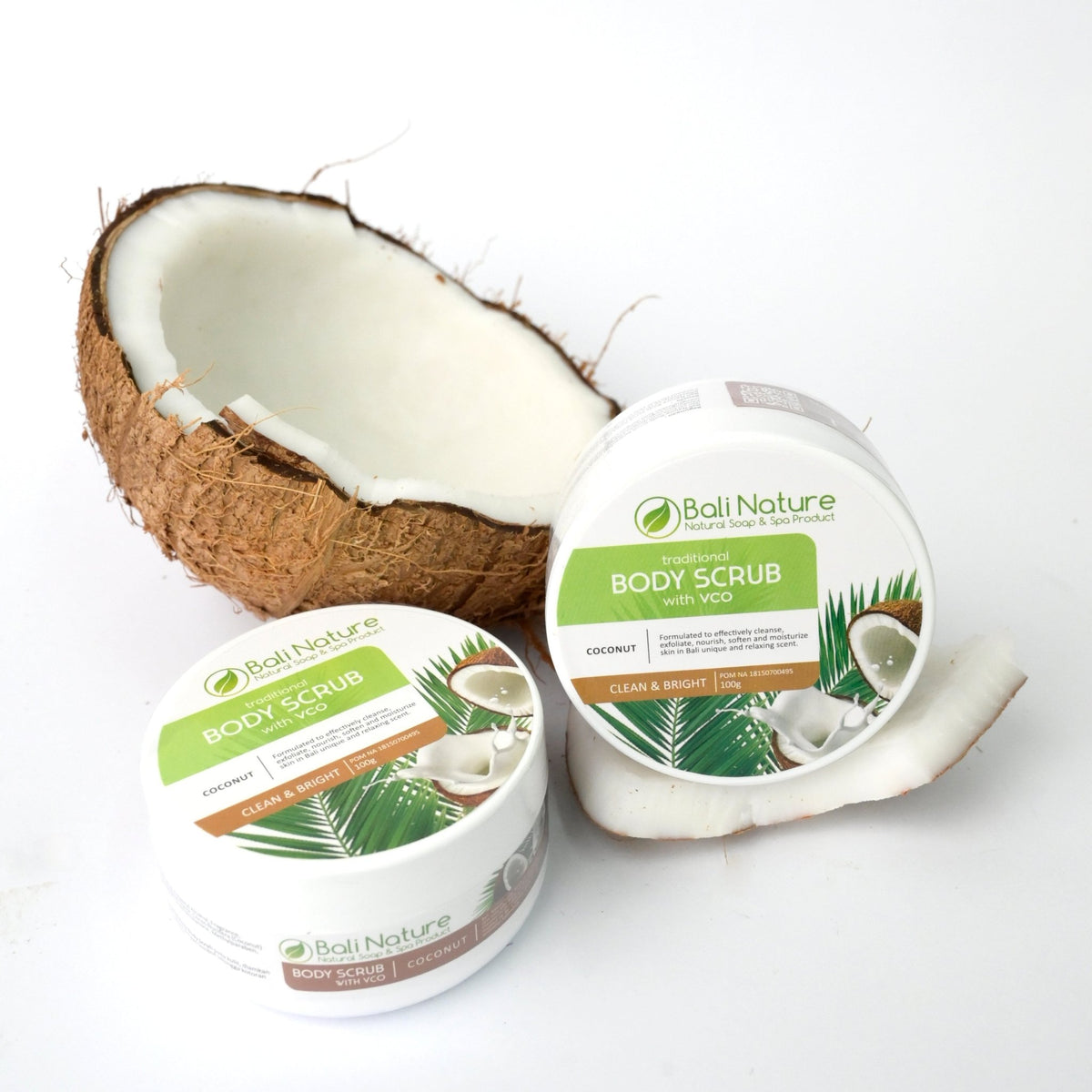 Body Scrub Coconut - BaliNature.ae