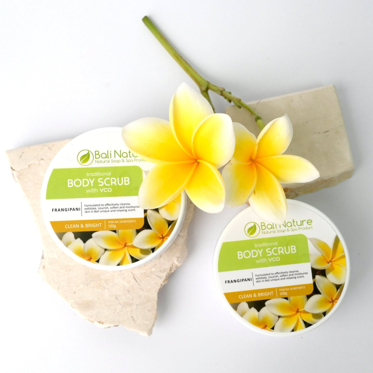 Body Scrub Frangipani - BaliNature.ae