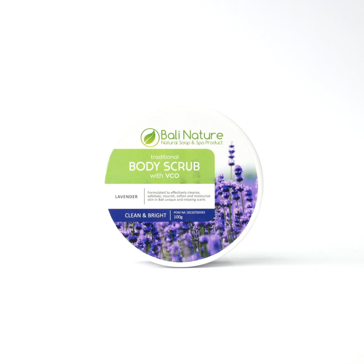 Body Scrub Lavender - BaliNature.ae