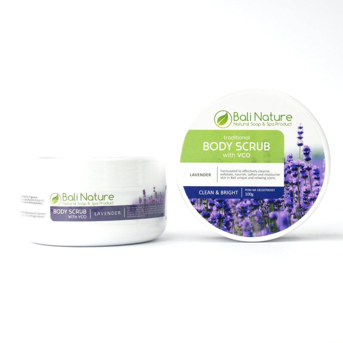 Body Scrub Lavender - BaliNature.ae
